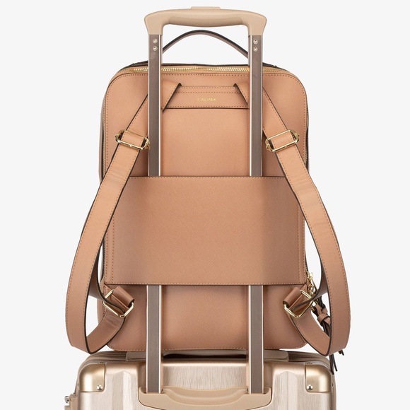 Calpak Travel Backpack in Dusty Pink - Picture 6 of 8